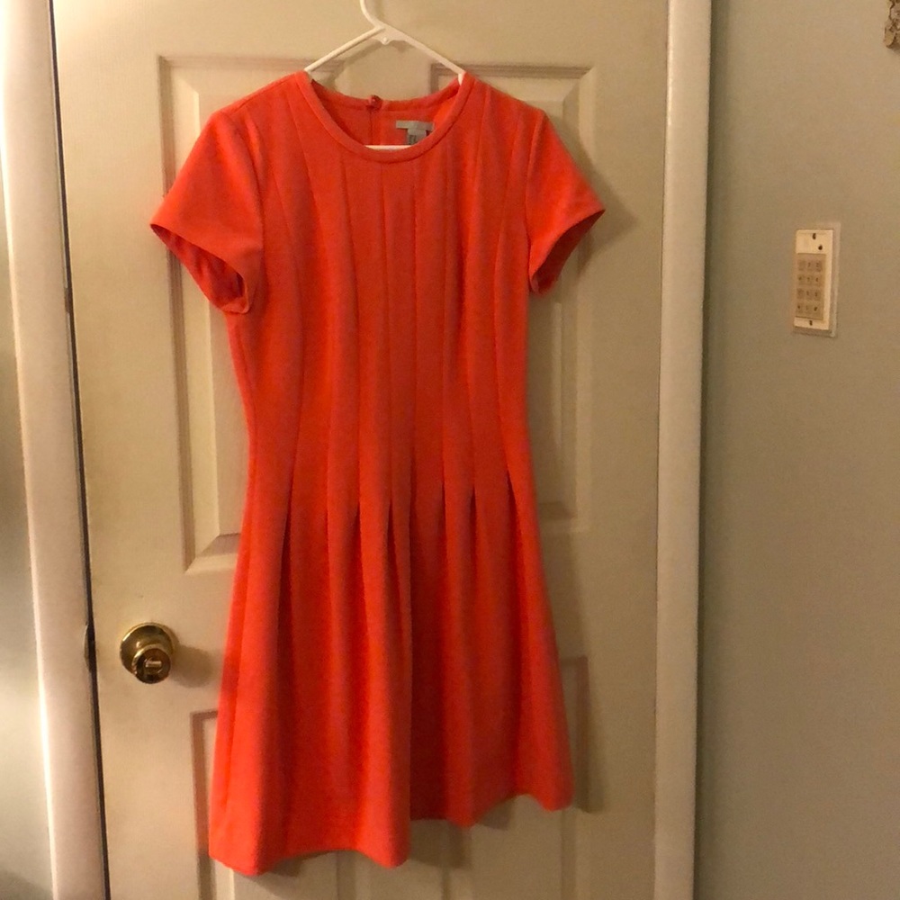 HM coral dress